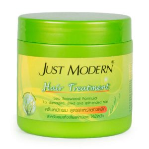 ครีมหมักผม Just Modern Hair Treatment เปลี่ยนผมไม้กวาดเป็นผมนุ่มสลวย