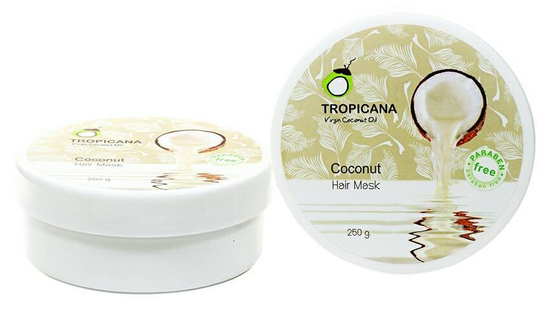 ครีมหมักผม Tropicana Coconut Hair Mask ช่วยบำรุงและฟื้นฟูเส้นผมให้เงางาม