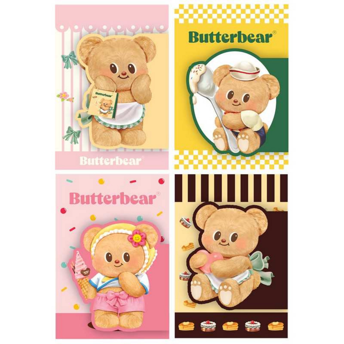 KIAN-DA สมุดปกปีก ขนาด A5 ลาย Butterbear