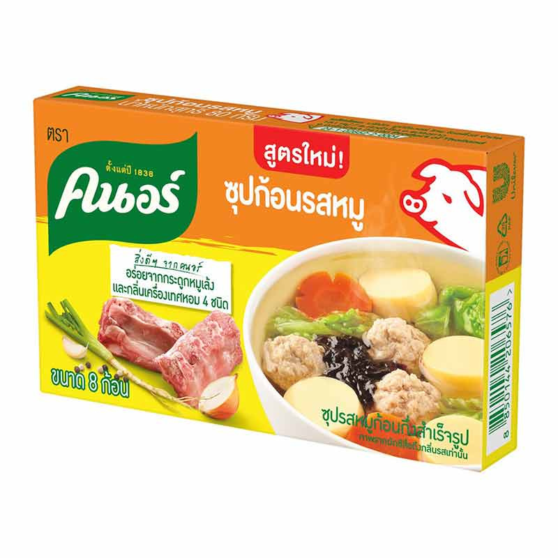 คนอร์ ซุปก้อนรสหมู