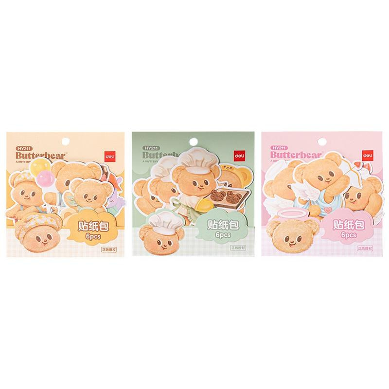Deli สติ๊กเกอร์ Butterbear 