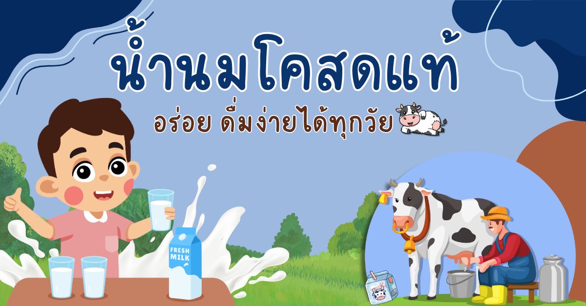 น้ำนมโคสดแท้ (1)