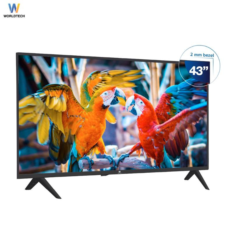 Worldtech Andriod สมาร์ททีวี LED 43 นิ้วรุ่น WT-LED4001 (WTTVSM43FHD210000A)”