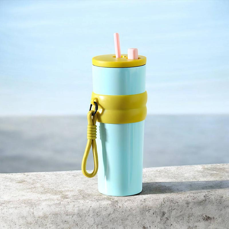 TIN TIN แก้วเก็บอุณหภูมิ HAN ขนาด 810 ML - ฟ้ามิ้น