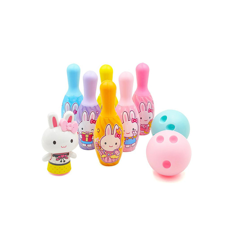 BMT ชุดของเล่นโบว์ลิ่ง พิ้งค์แรบบิท 