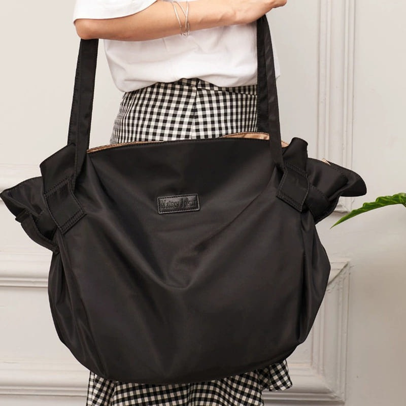 Fashion bag กระเป๋าสะพายข้างพับได้ ดีไซน์มินิมอล