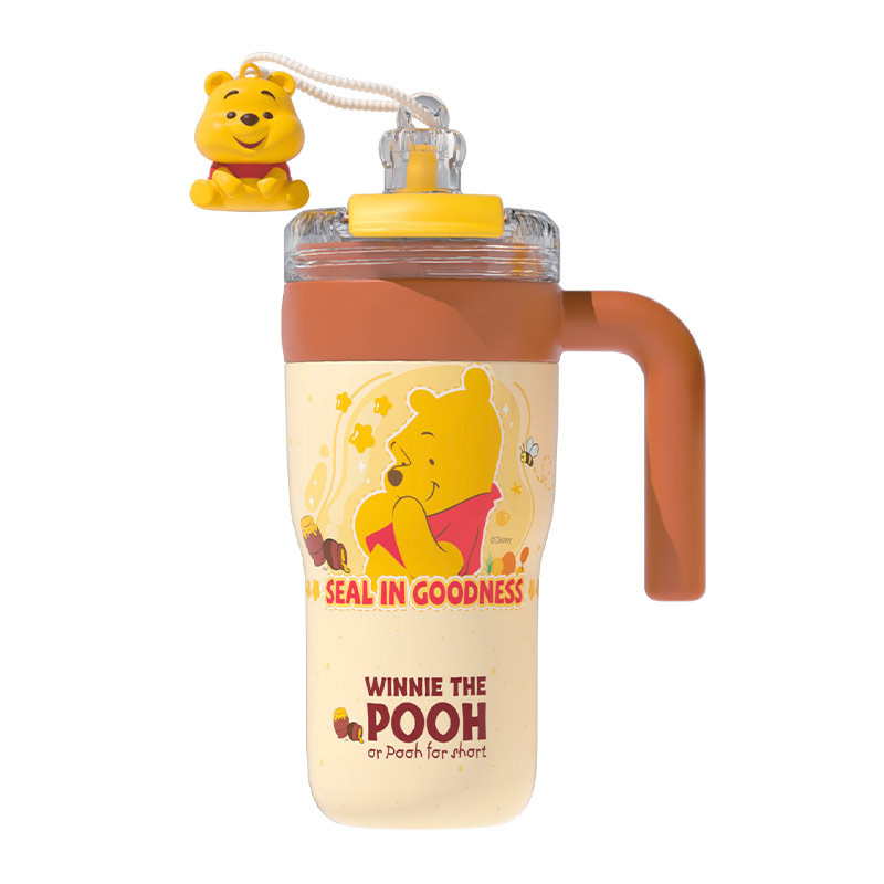 DS TUMBLER แก้วเก็บความเย็น 800ML ลาย POOH ดีไซน์ลิขสิทธิ์แท้ Disney 