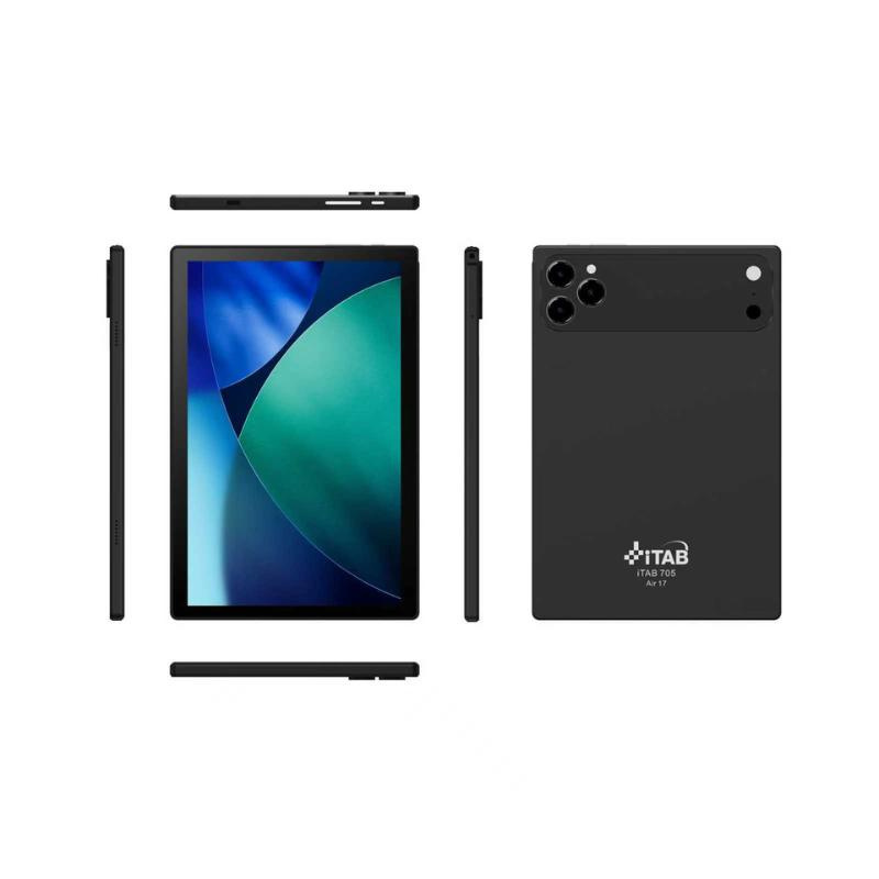 inovo Tablet รุ่น iTab 705 Air 17 สี Black ที่มาพร้อมหน้าจอใหญ่ 10.9 นิ้ว