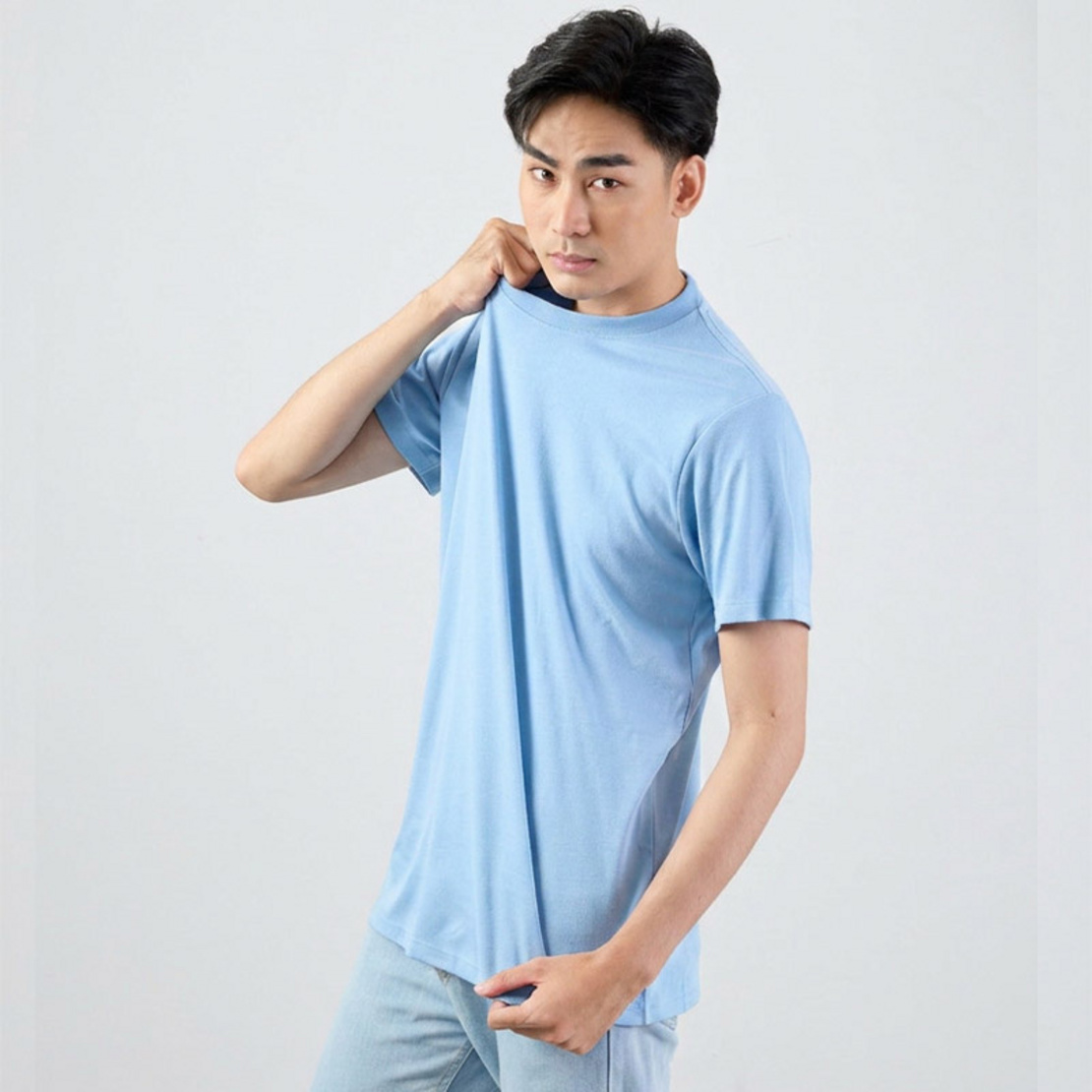 M2S Lifestyle เสื้อยืดคอกลมชาย