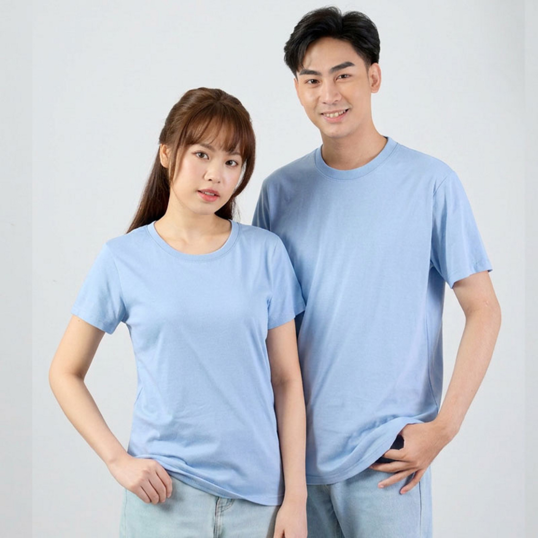 M2S Lifestyle เสื้อยืดคอกลมหญิง ชาย