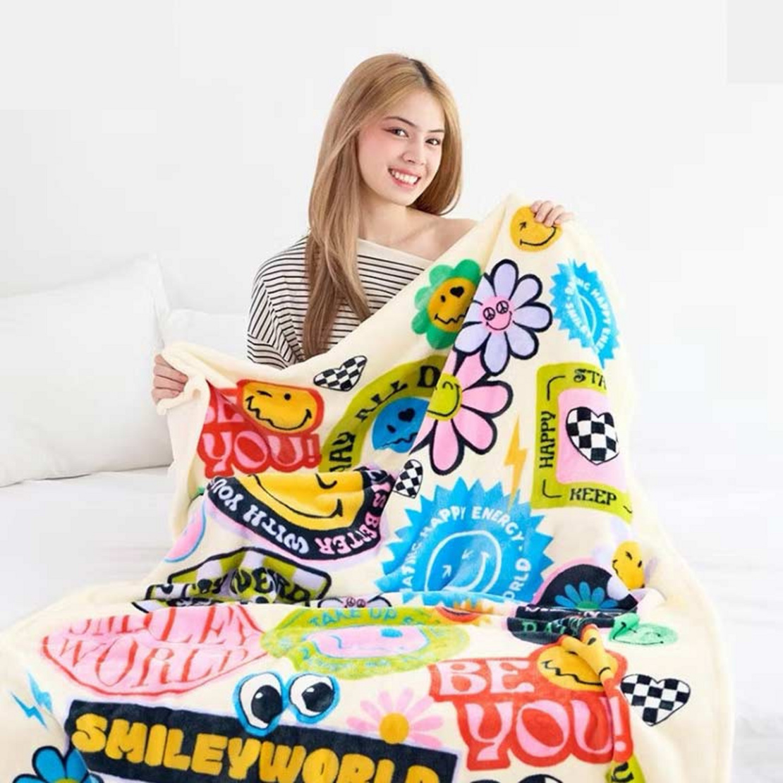 JESSICA ผ้าห่ม Fleece