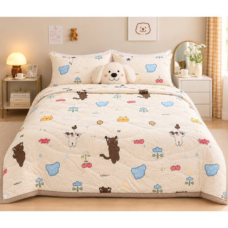 ผ้านวมไหมญี่ปุ่น ลาย Cozy Paws
