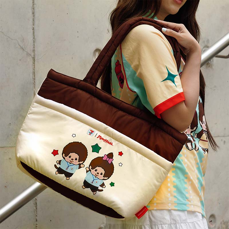 กระเป๋าสะพายนุ่มนิ่ม Monchhichi