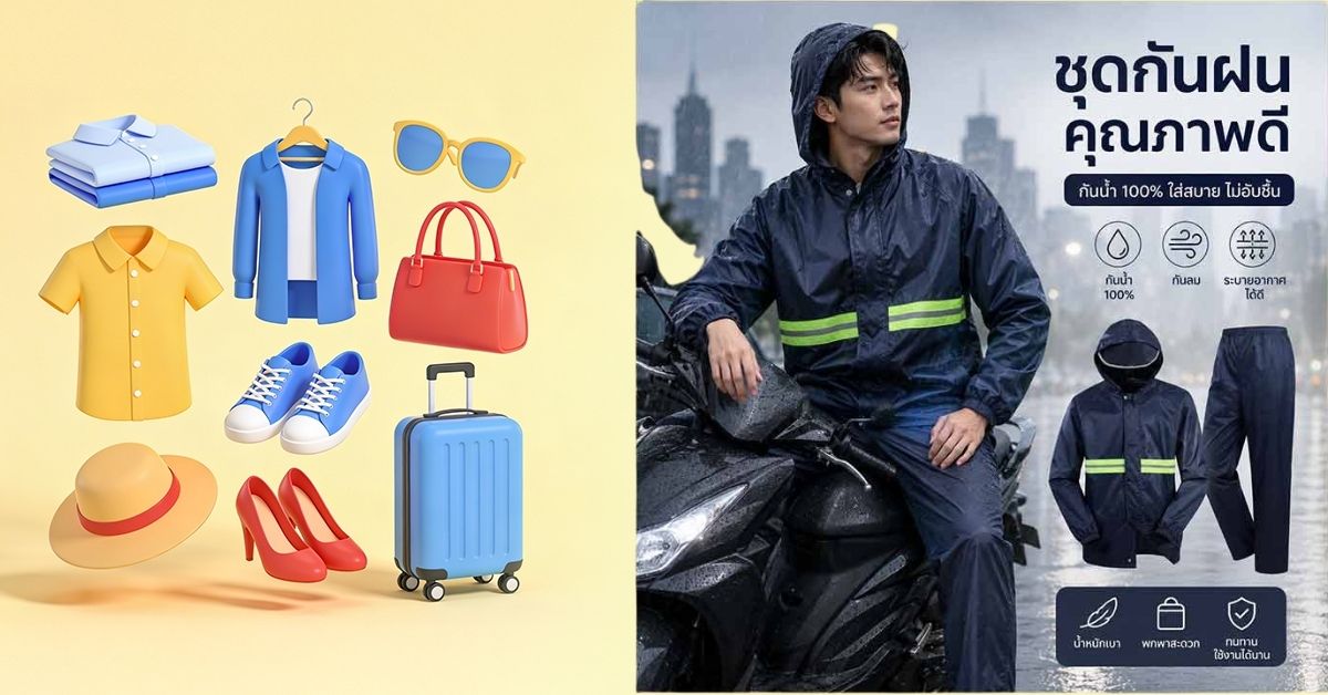 Rain coat เซต เสื้อ+กางเกง ผ้าหนา OXFORD ขนาด 2XL สีกรม